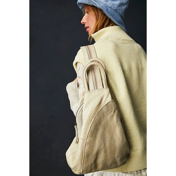 Free People x We The Free Soho Convertible Bag In Champagne New Womens Backpack - Picture 12 of 16